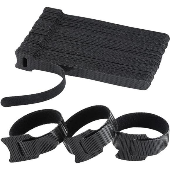 120PCS 6 Inch Reusable Cable Ties Wire Ties Cord Organizer Cable Organizer - Picture 7 of 7